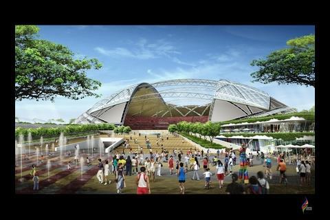Arup's proposed design for Singapore's national stadium